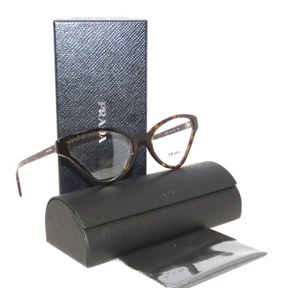 Prada 06XV 06 2AU-1O1 56 Havana Eyeglasses - Picture 1 of 6